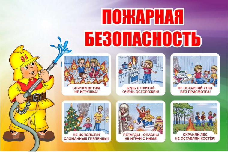 Правила пожарной безопасности для детей.