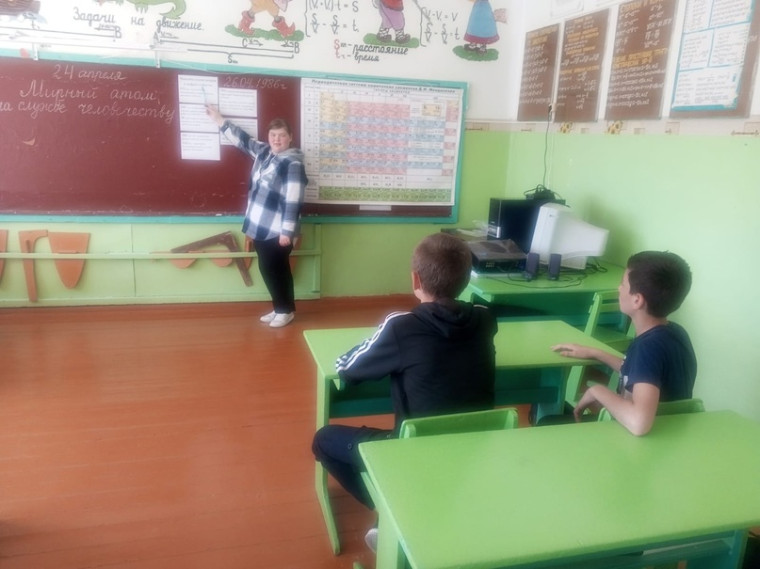 Классный час "Мирный атом на службе человечеству".
