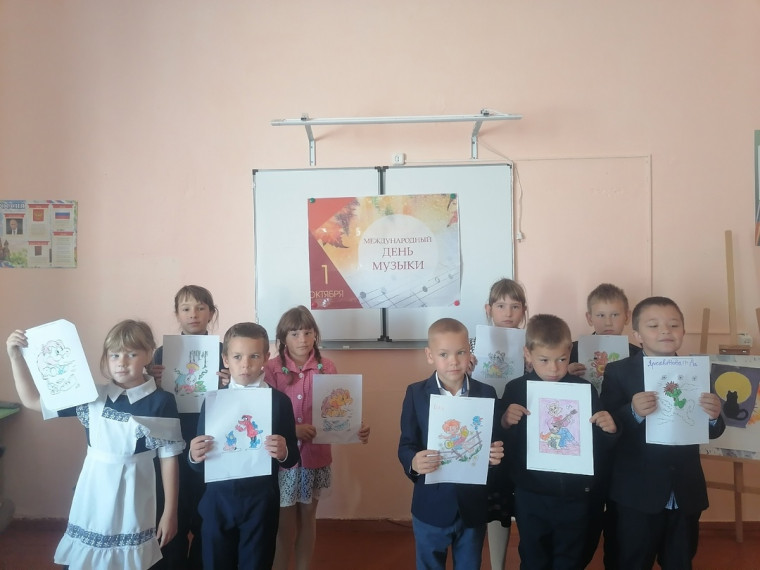 Выставка рисунков «Песня в рисунке».